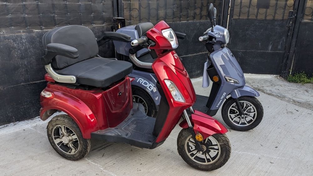 Triciclu Seniori fotoliu rate RDB Volta fara permis