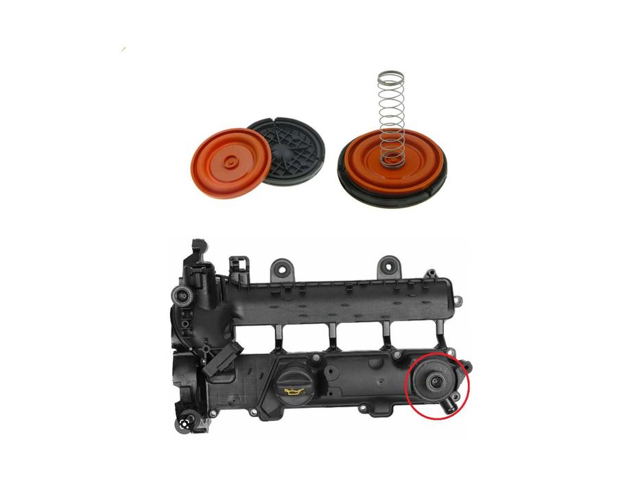 Мембрана картерни газове Пежо Ситроен Форд Мазда Тойота 1.4HDi/TDCi