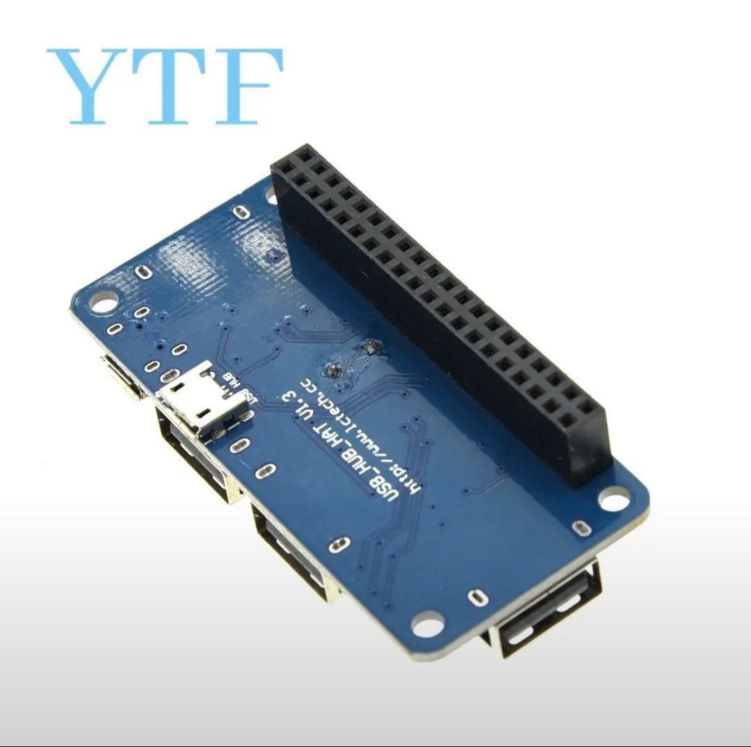 Плата расширения/USB-хаб для Raspberry Pi Zero и Zero 2