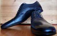 pantofi de gala model englezesc BROGUE nr 43 - 100% din PIELE