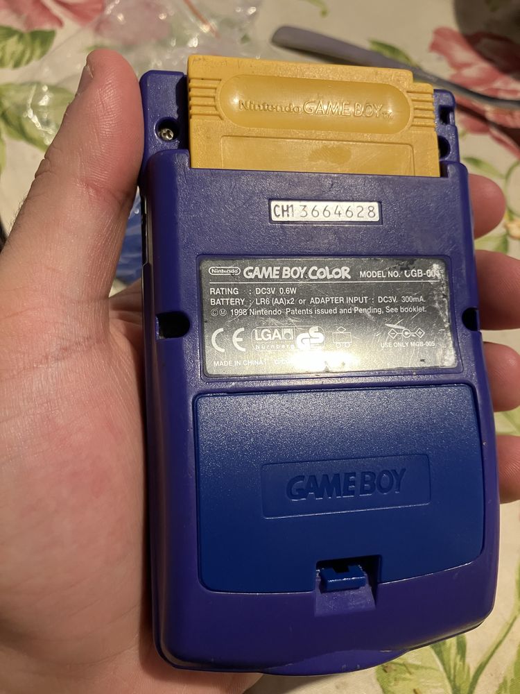 Nintendo game boy color