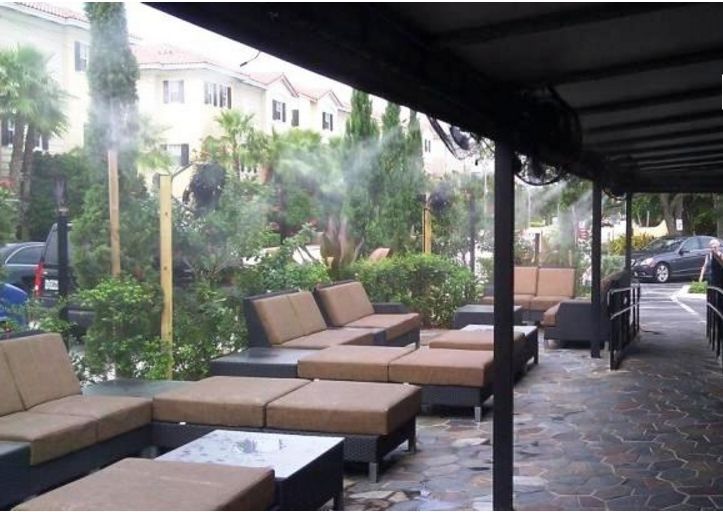 Sisteme racire terasa, cu 30 duze