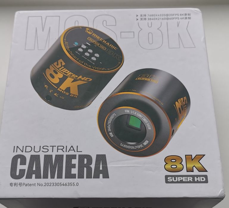 Microscop profesional cu camera Mechanic MOS-8K HDMI/USB-C