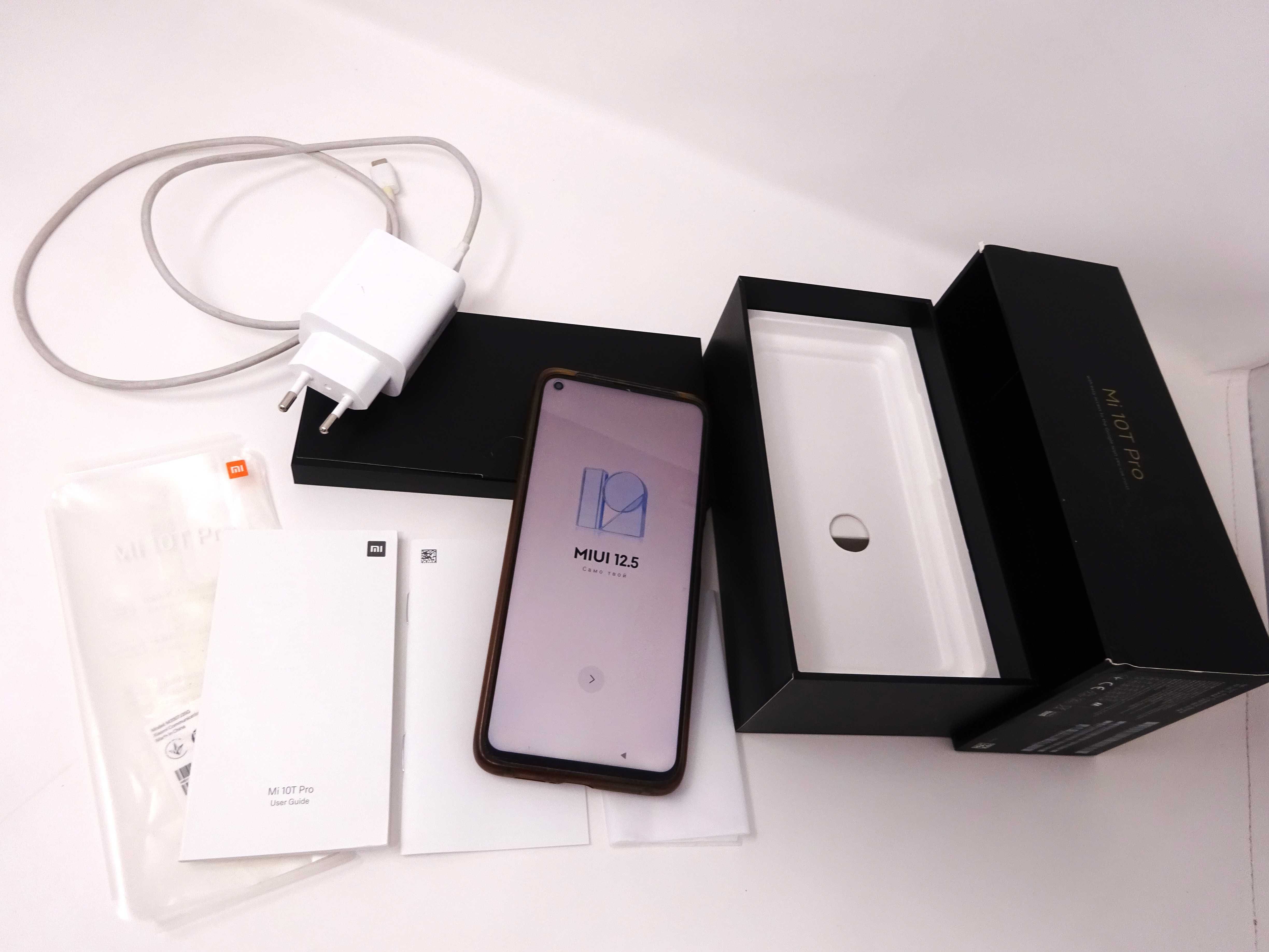 Xiaomi Mi 10T Pro 5G 128 GB – с кутия, зарядно и калъф, пълен комплект