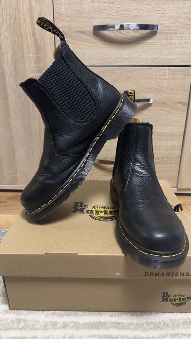 Оригинални Dr. Martens 2976 челси боти от естествена кожа