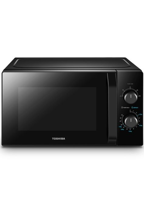 Cuptor cu microunde Toshiba MW2-MM20PBK, 20 l, Control mecanic, 800W,