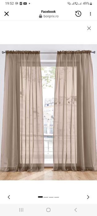 Vand perdele 2 buc.243×141