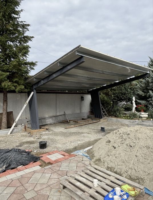 Carport auto sau hale metalice