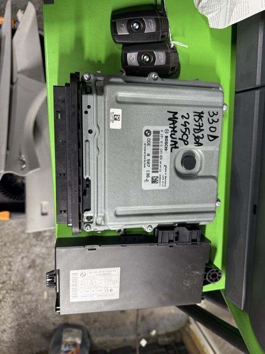Kit pornire bmw e90 e91 e92 e93 330d manual ecu cas bmw 330d n57