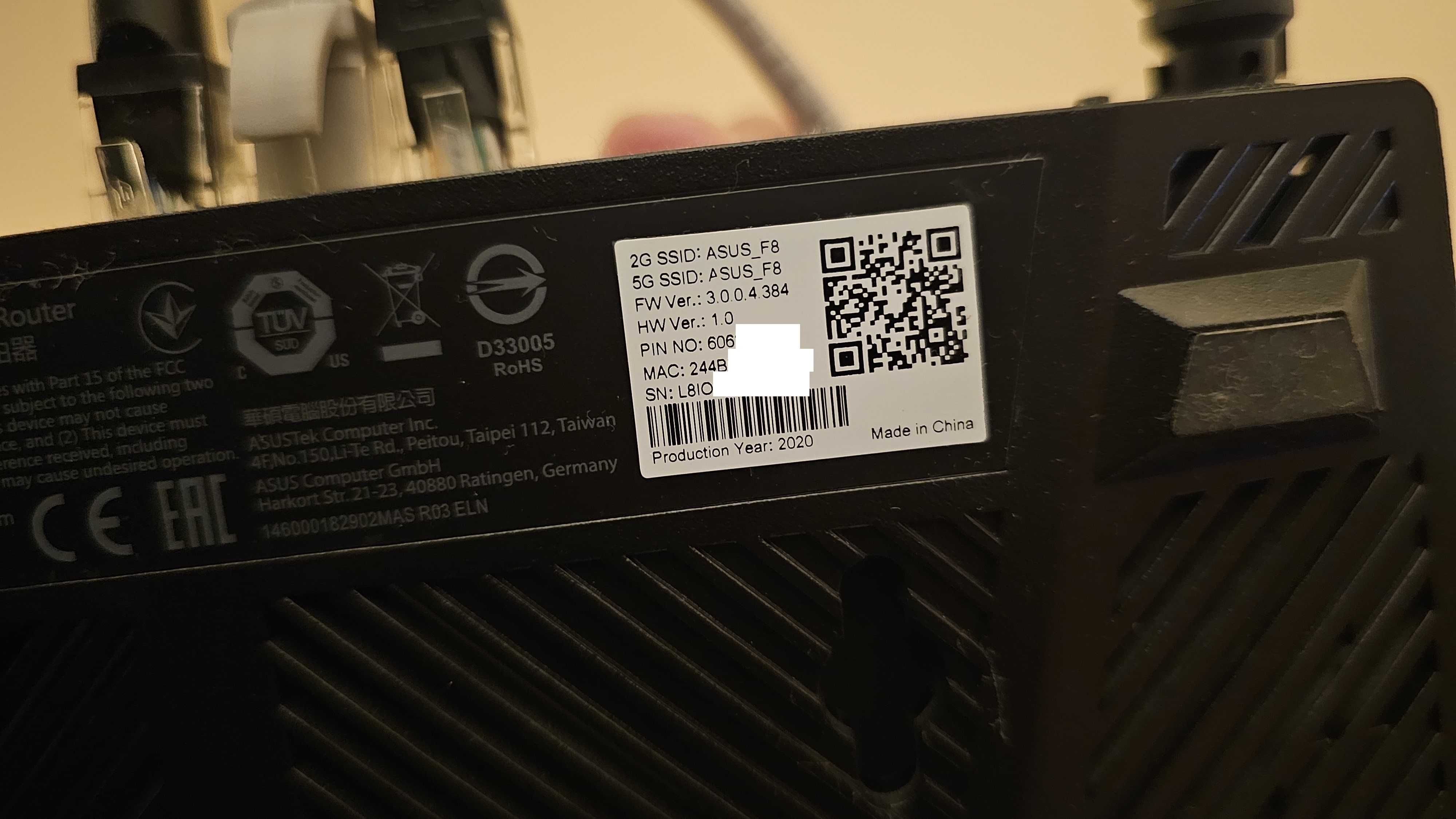 Рутер ASUS RT-AX56U Wi-Fi 6 в гаранция