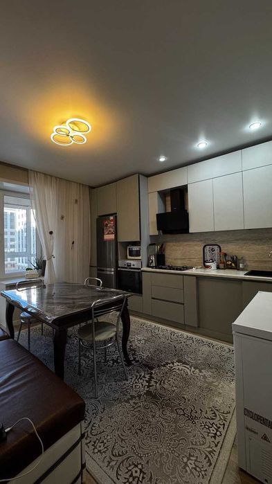 3 комнатная квартира 87,1 мкр Береке Да Винчи