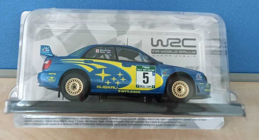 Macheta Subaru Impreza S7 Richard Burns Rally NZ 2001- IXO/Altaya 1/24