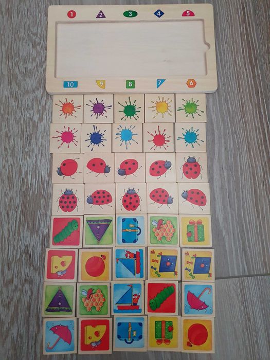 Jucarii tip puzzle, construit