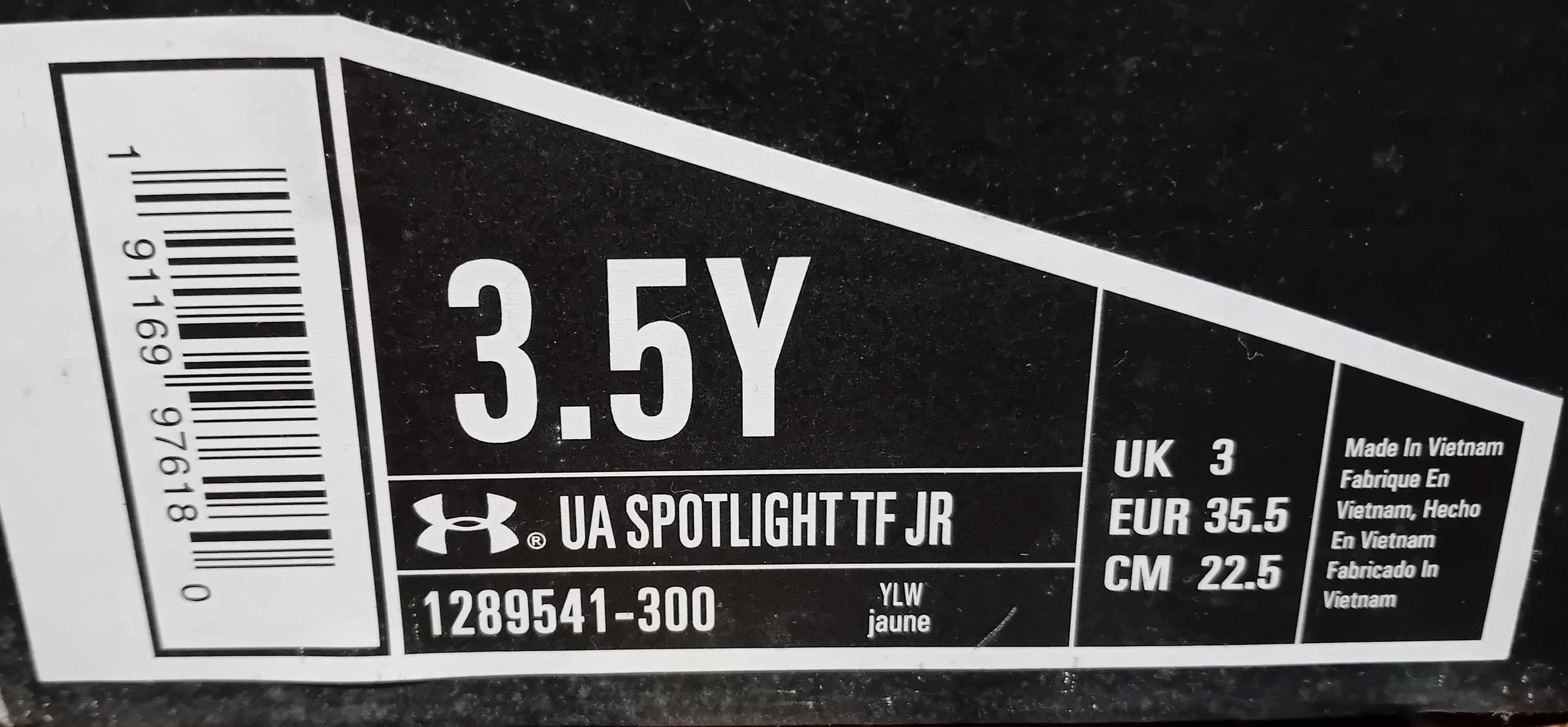 Футболни обувки (стоножки) Under Armour размер 34,5/20 cm