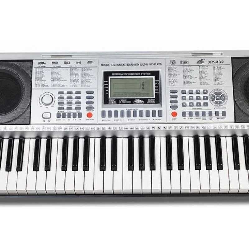 Orga electronica 61 de clape XY-332 cu 5 octave si slot USB micro SD