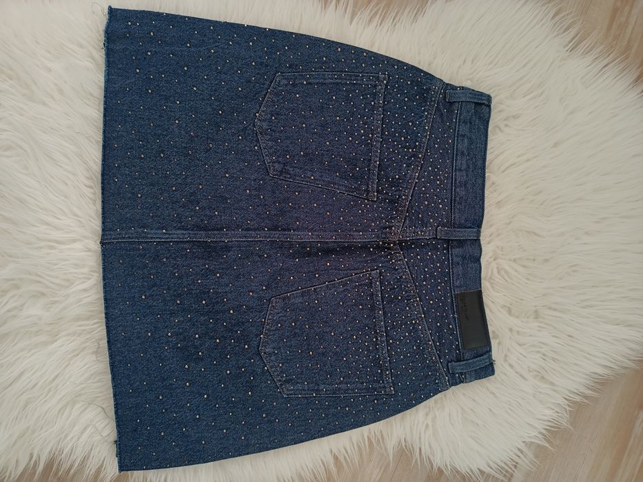 Fusta cu ștrasuri S