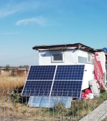 Cub frigorific container tiny house