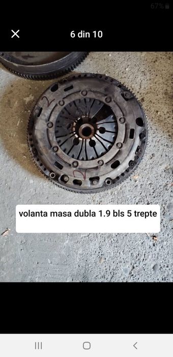 Volanta masa dubla 1.9  5 trepte passat B6 Touran golf 5 Skoda