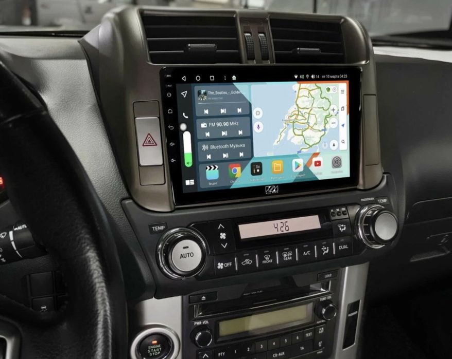 Установка андроид магнитол камера итд!