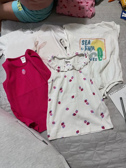 Лот Летни дрехи за момиче размер 2 години