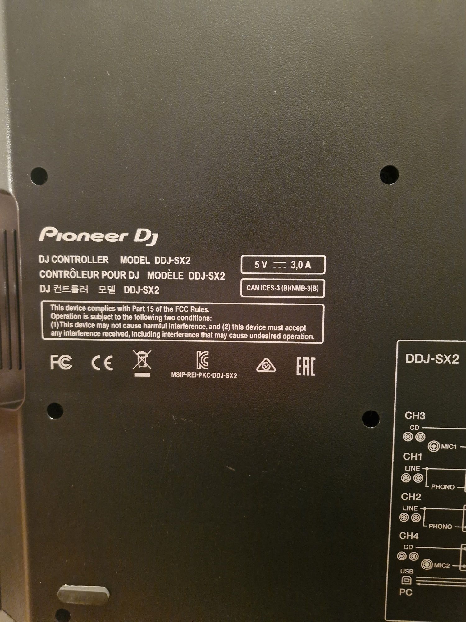 Consola DJ Serato Pioneer DDJ-SX2