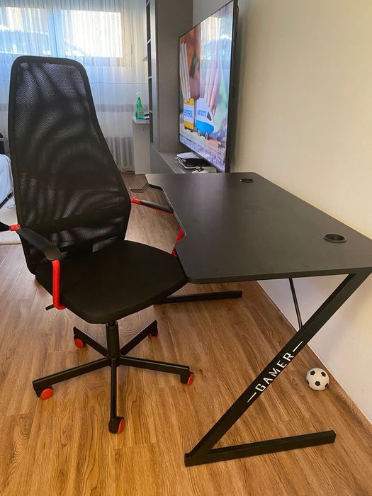 Birou gaming impecabil 60×120