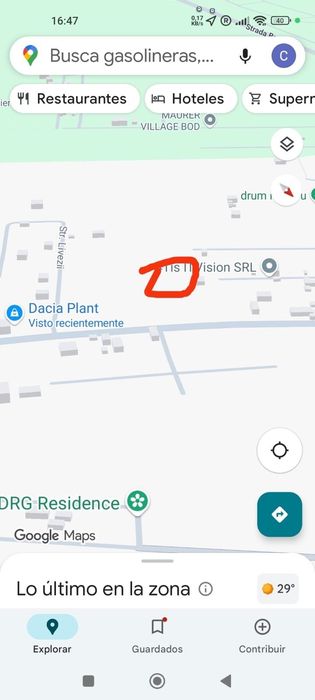 Teren intravilan in zona Bod sat, la ieșire spre localitatea Harman.