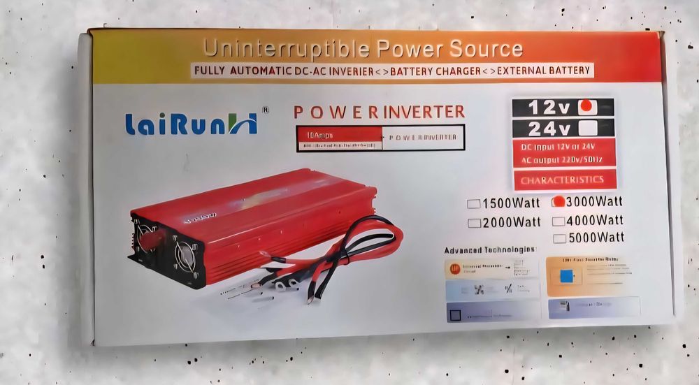 Invertor tensiune 12V-220V 3000 W LAIRUN