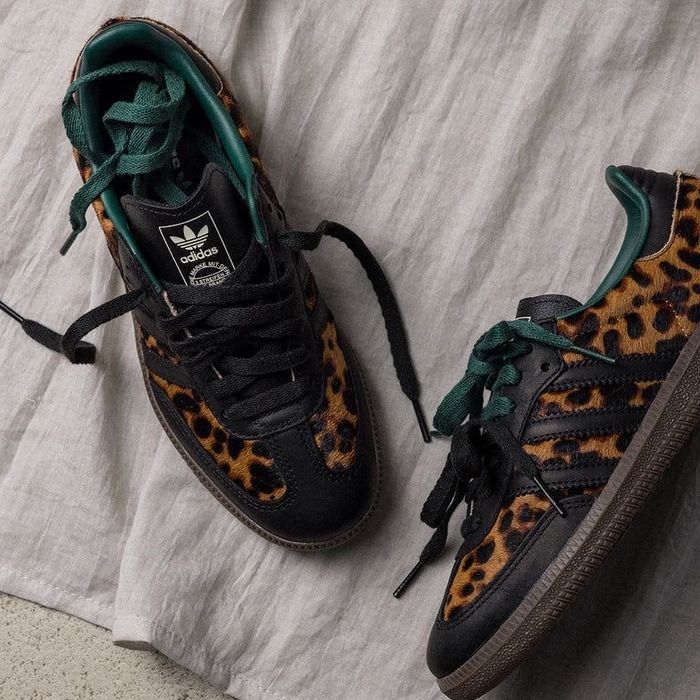 Adidas Samba leopard