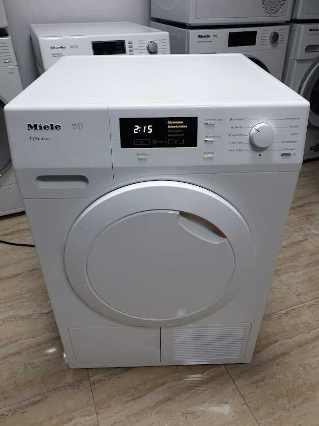 Сушилня Miele T1 - Термопомпа - Аларма - Подсветка -12м Гаранция Миеле