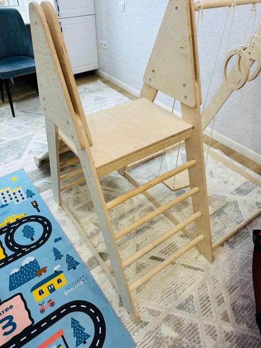 Деревянная горка