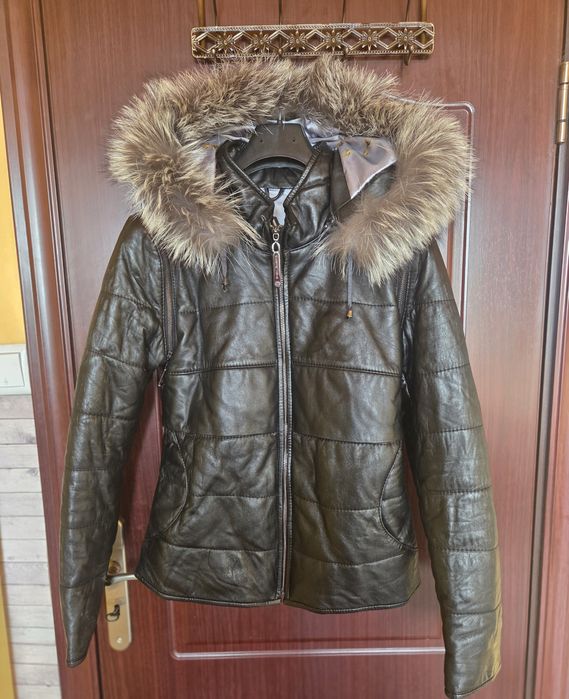Дамски кожени якета от естествена кожа и пух