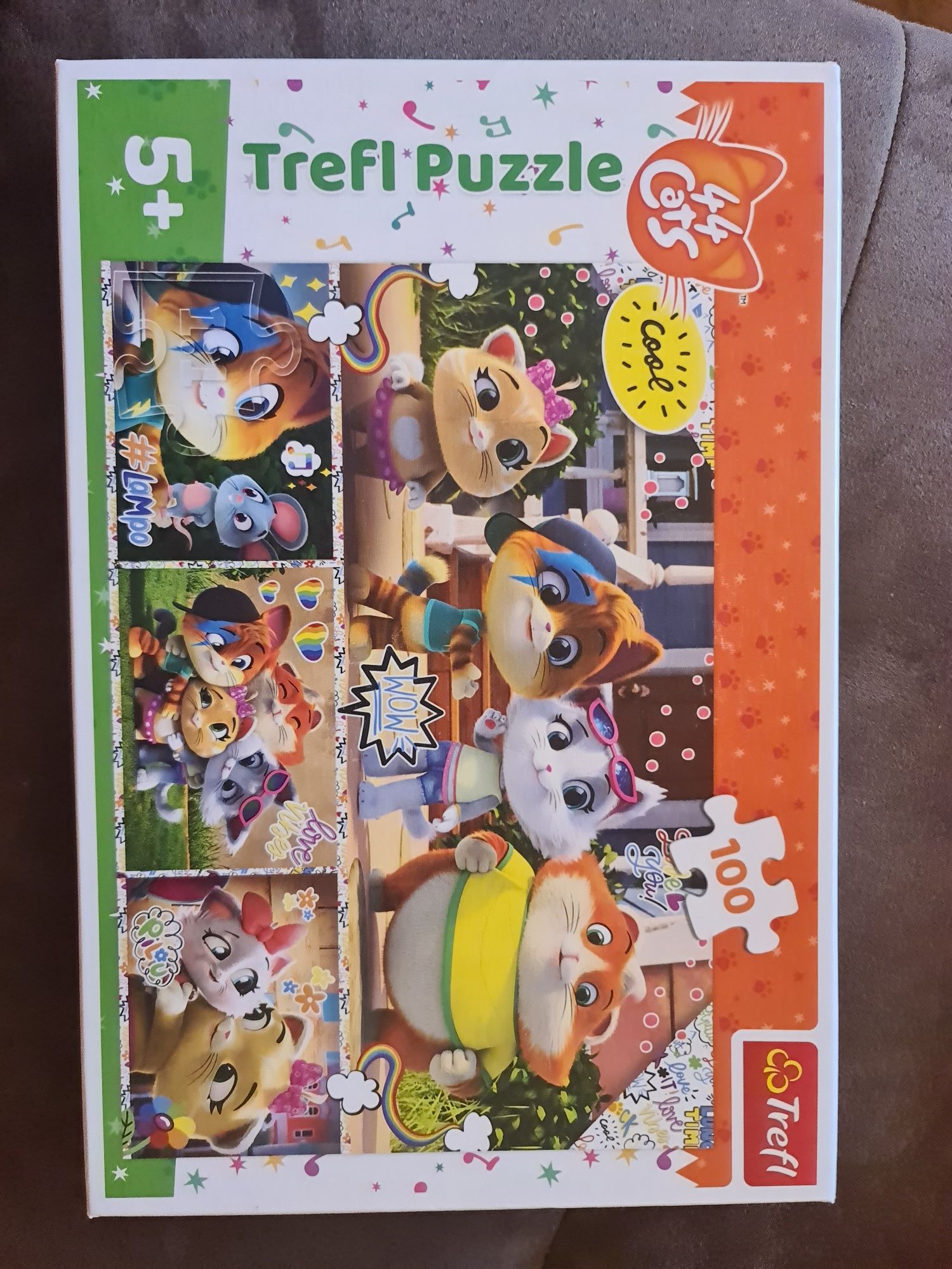 3 puzzle +5 ani 100 si 120 piese