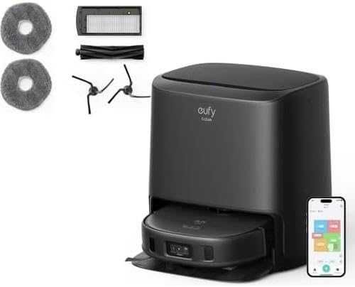 Робот прахосмукачка Eufy X9 Pro, прахосмукачка и моп лазерна навигация