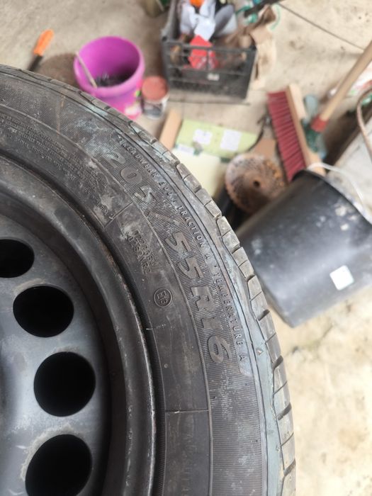 Jante de tabla audi Volkswagen 16 cu cauciucuri