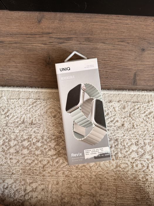 Магнитный ремешок на apple watch uniq