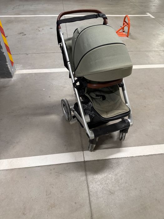 Комбинирана детска количка Mutsy IICON VISION JADE GREEN