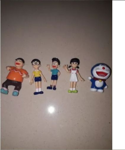 Set 5 figurine Familia Doremon_Doraemon_Portret de familie