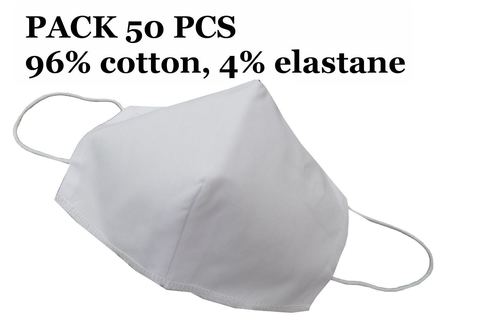 MASCA de Protectie Triunghi din Bumbac 96% si Elastan 4%