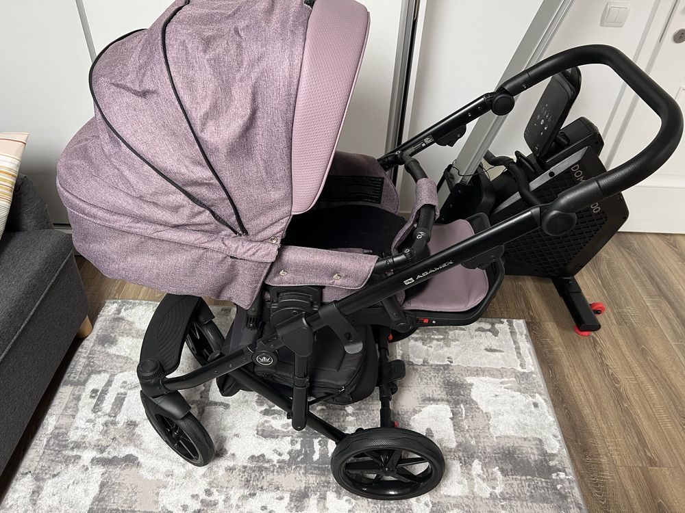 Carucior 4 in 1 Adamex Olivia, cu baza ISOFIX