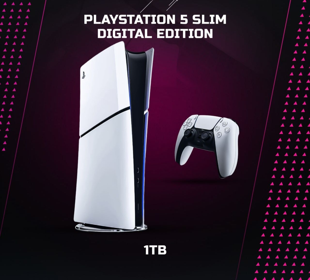 Игровая приставка Sony PlayStation 5 Slim 1TB Digital Edition.