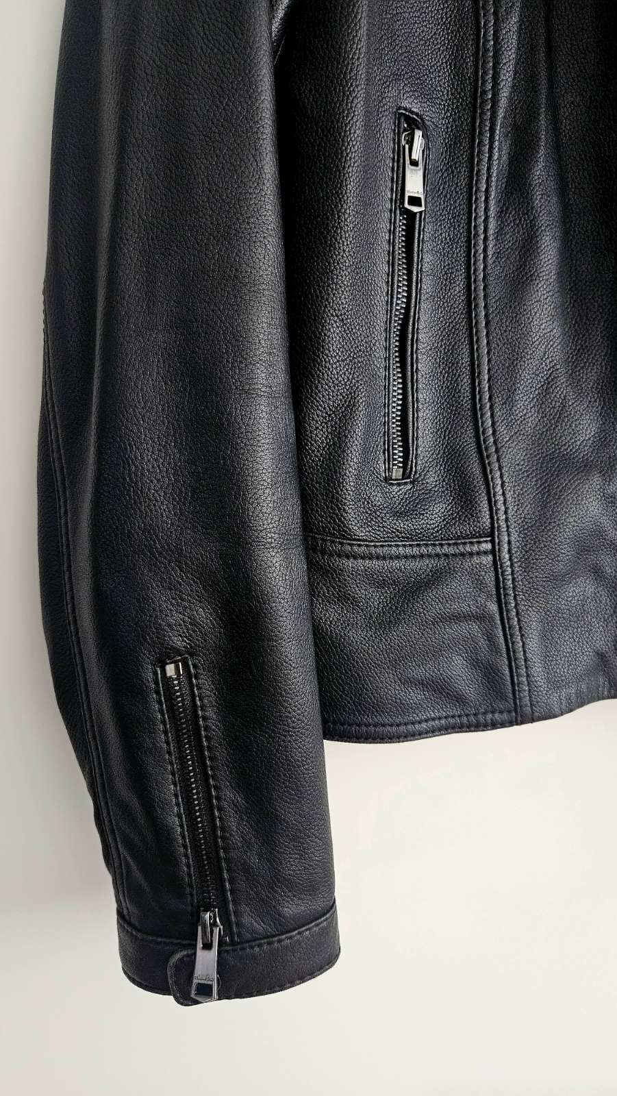 Кожено Яке Massimo Dutti