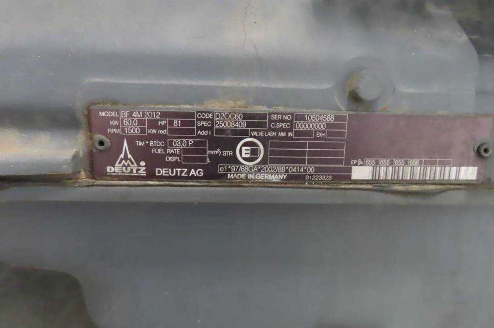 Motor second hand Deutz BF4M1012