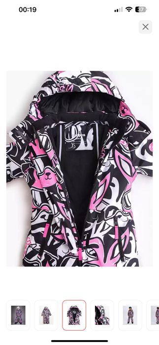 Комбинезон зимний для девочки