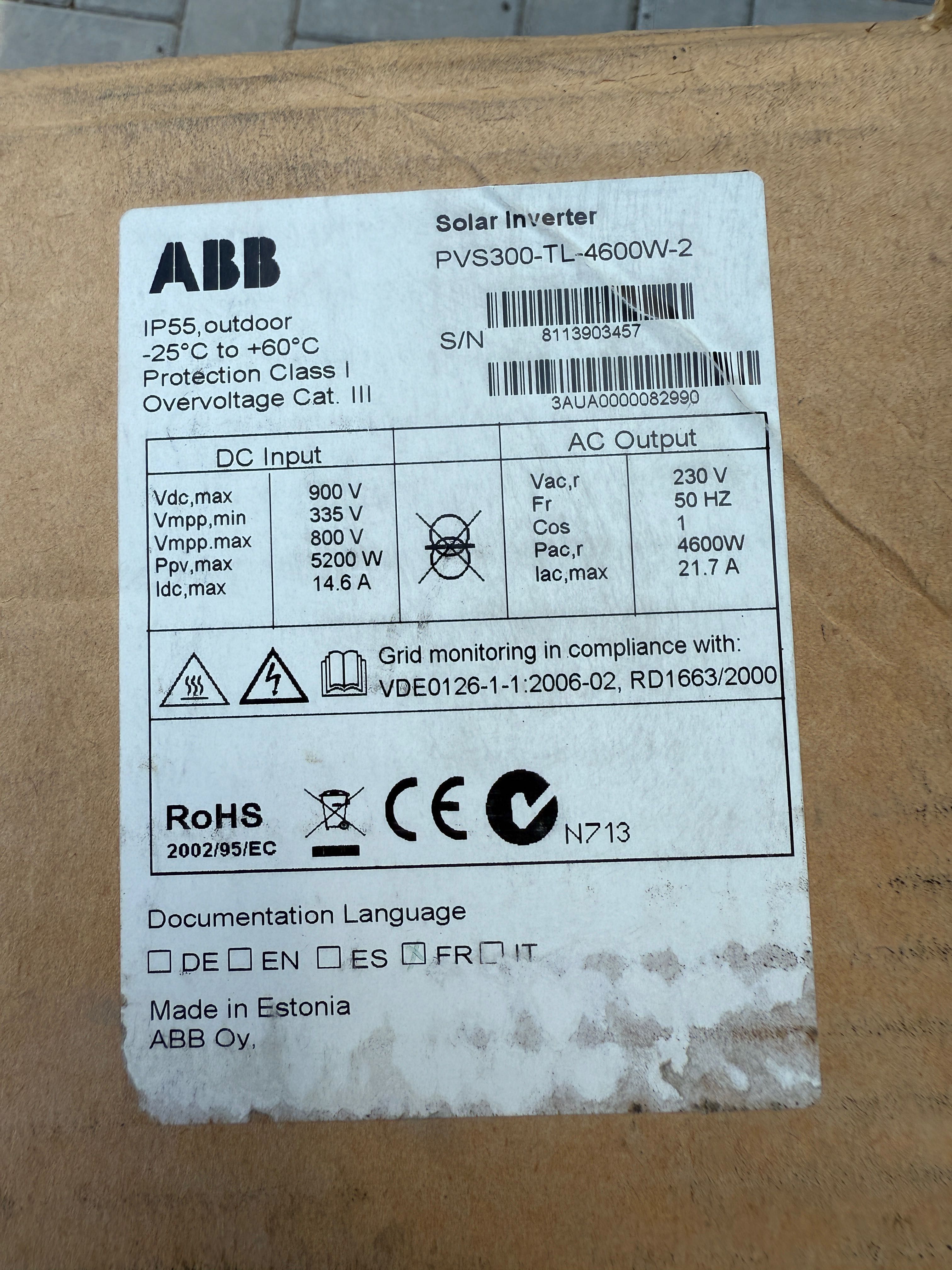Invertoare solar diferite- Fronius, ABB, GoodWe