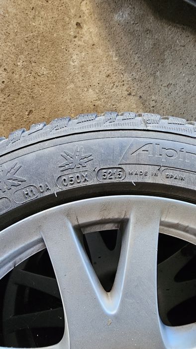 Jante R17 225/50/R17 Michelin Alpine 2016 Audi / Mercedes / Volkswagen