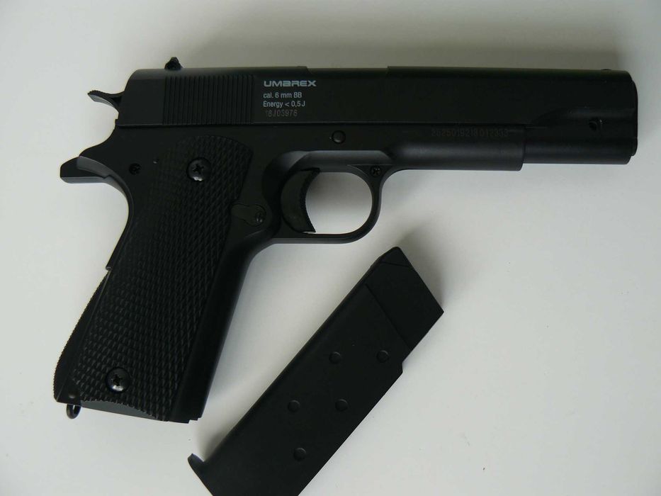 Pistol Airsoft 19 ELEVEN COLT,Nou,Pe Arc,Combat Zone,Metal Slide,0.55J