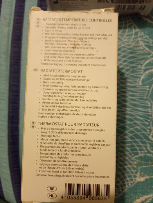 Termostat electronic pentu calorifer