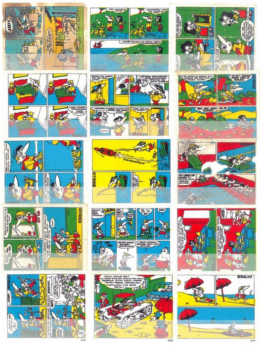 Surprize guma TipiTip TIPI TIP numere mici sub 700