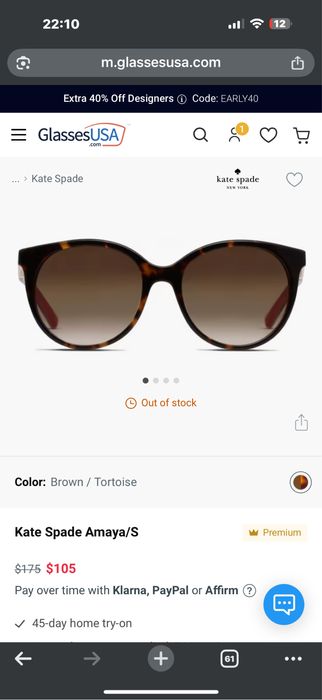 Очила kate spade gucci ysl miu miu